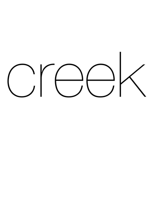 Creek.