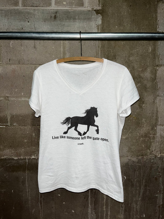 Horse Power V Neck