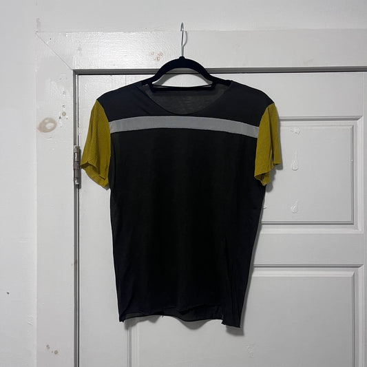 Mesh panel mini tee