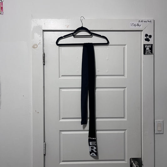 Patchwork studded scarf